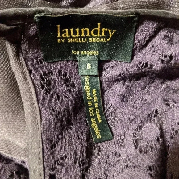 Laundry by Shelli Segal Purple Lace Dress - Picture 5 of 5